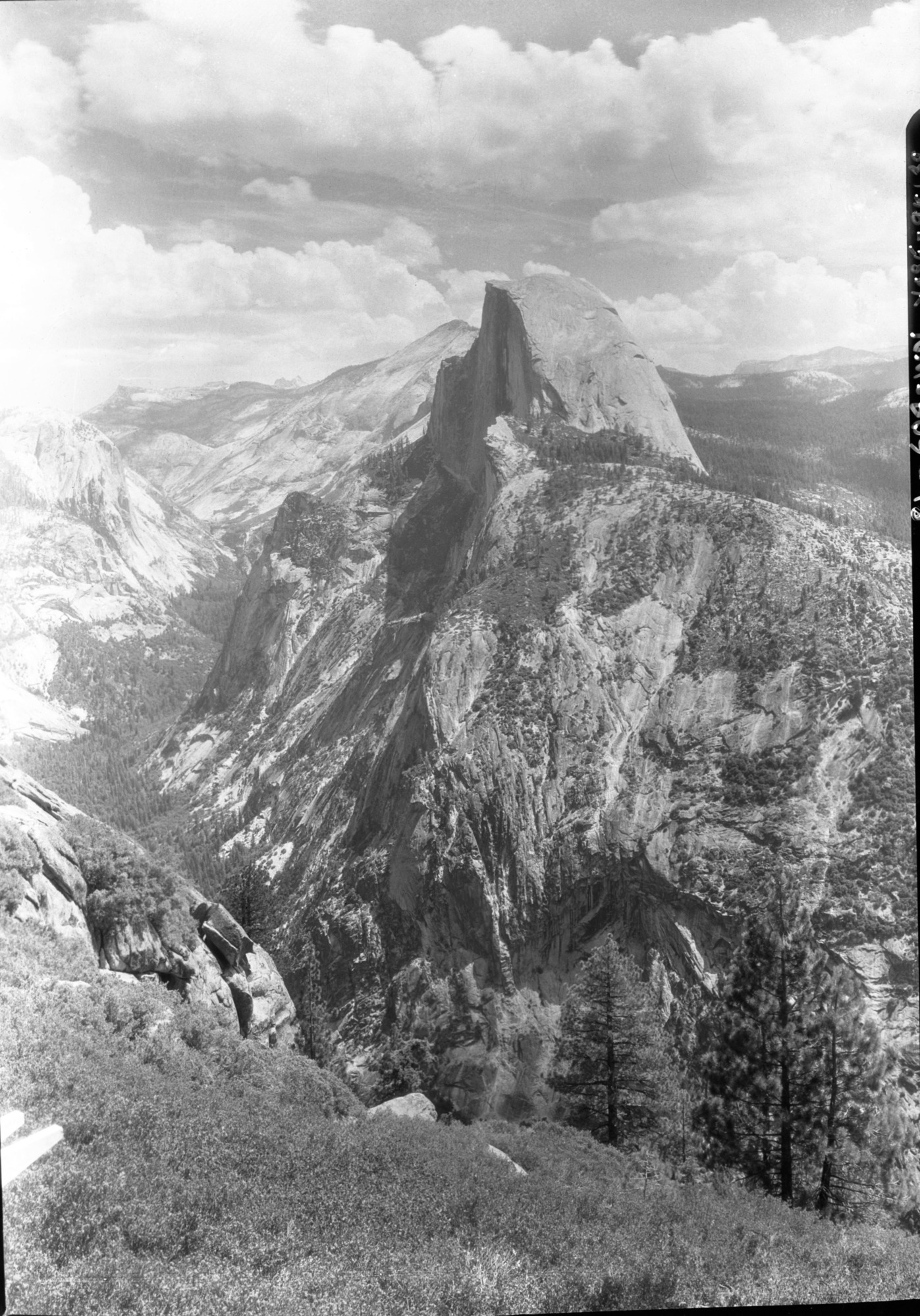 From Glacier Point.