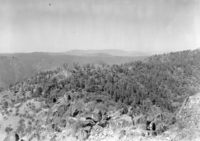 #7 of 8 views from Pinoche Peak, as a possible location for a fire lookout. The 8 views make a 360 degree picture.