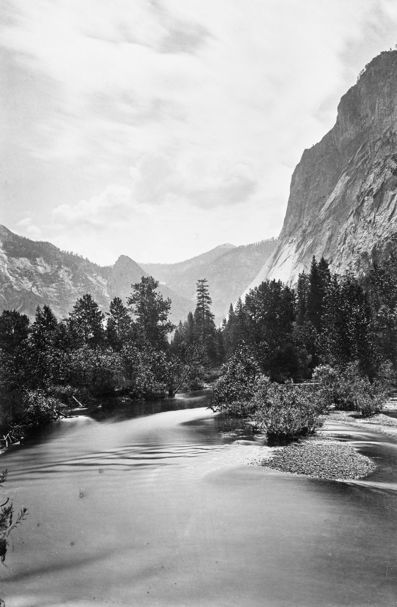 Copied December 1950 by Ralph H. Anderson from Carleton E. Watkins' photos at the Calif. State Library.