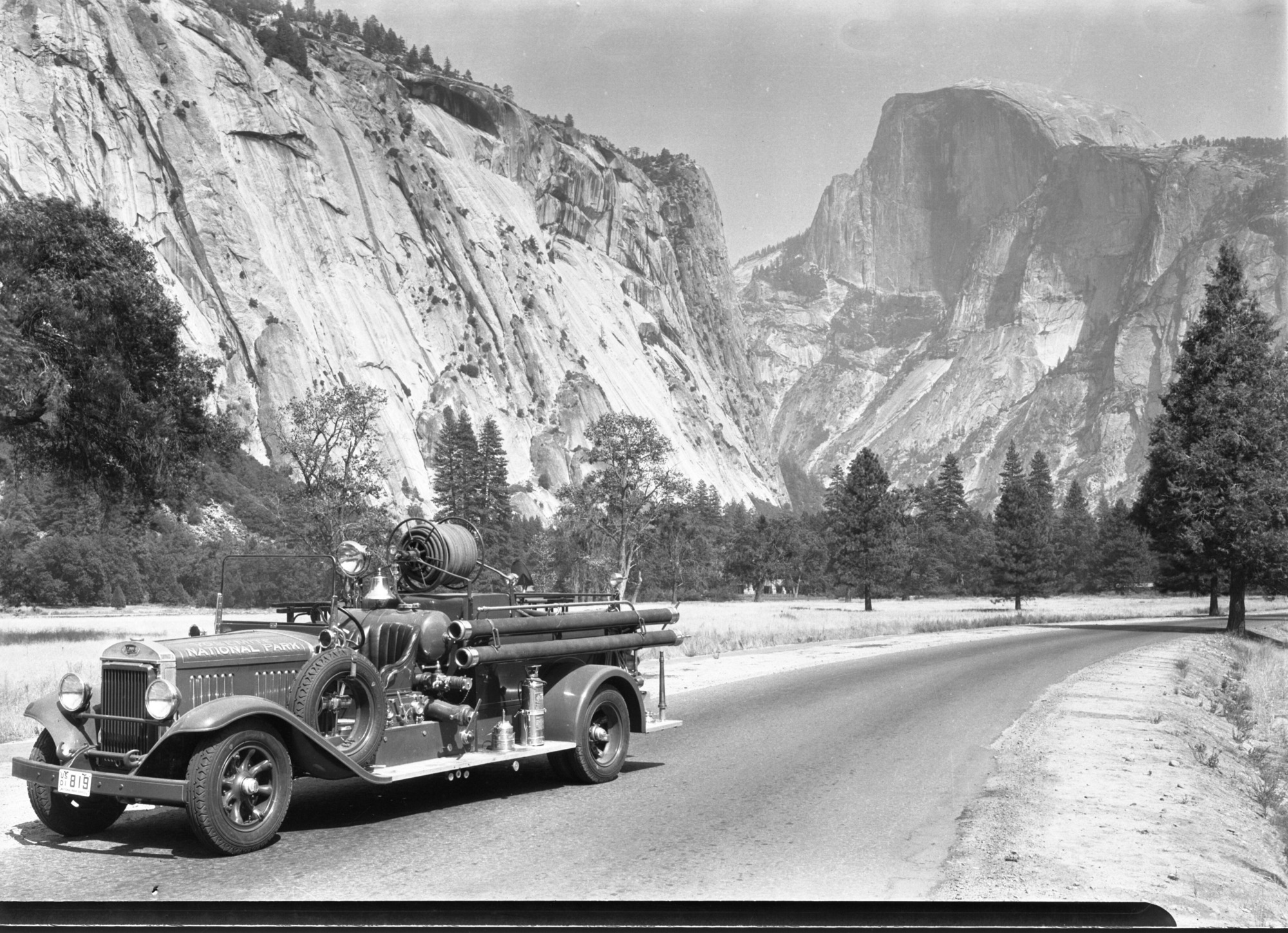 Mack Fire Truck with Half Dome