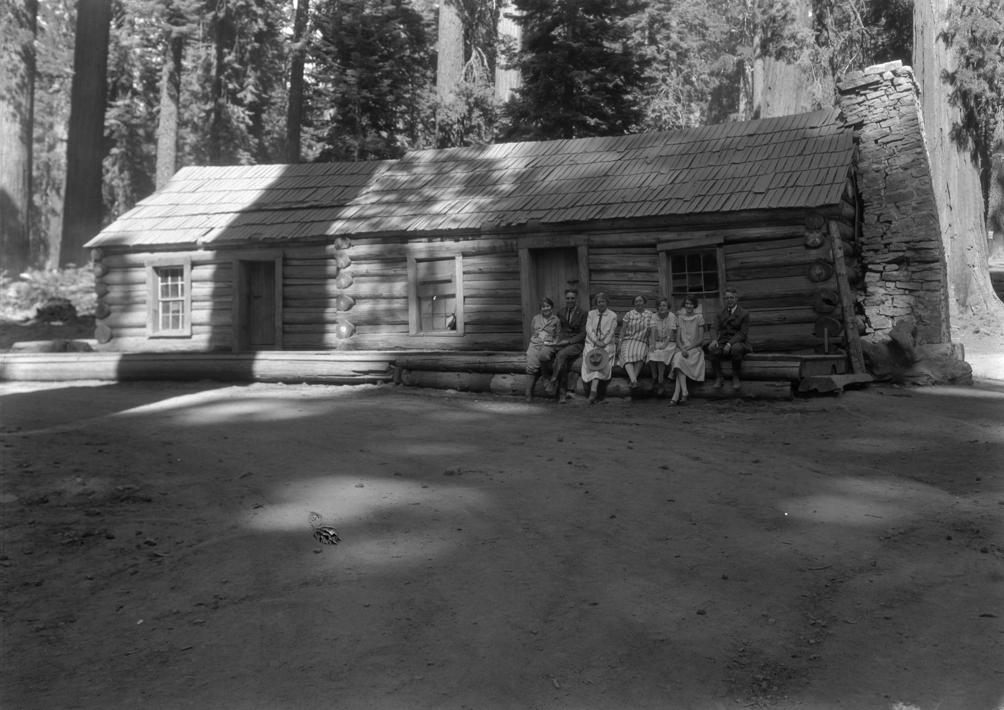 Pioneer Cabin in Mariposa Grove