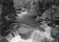 Merced River at water intake.