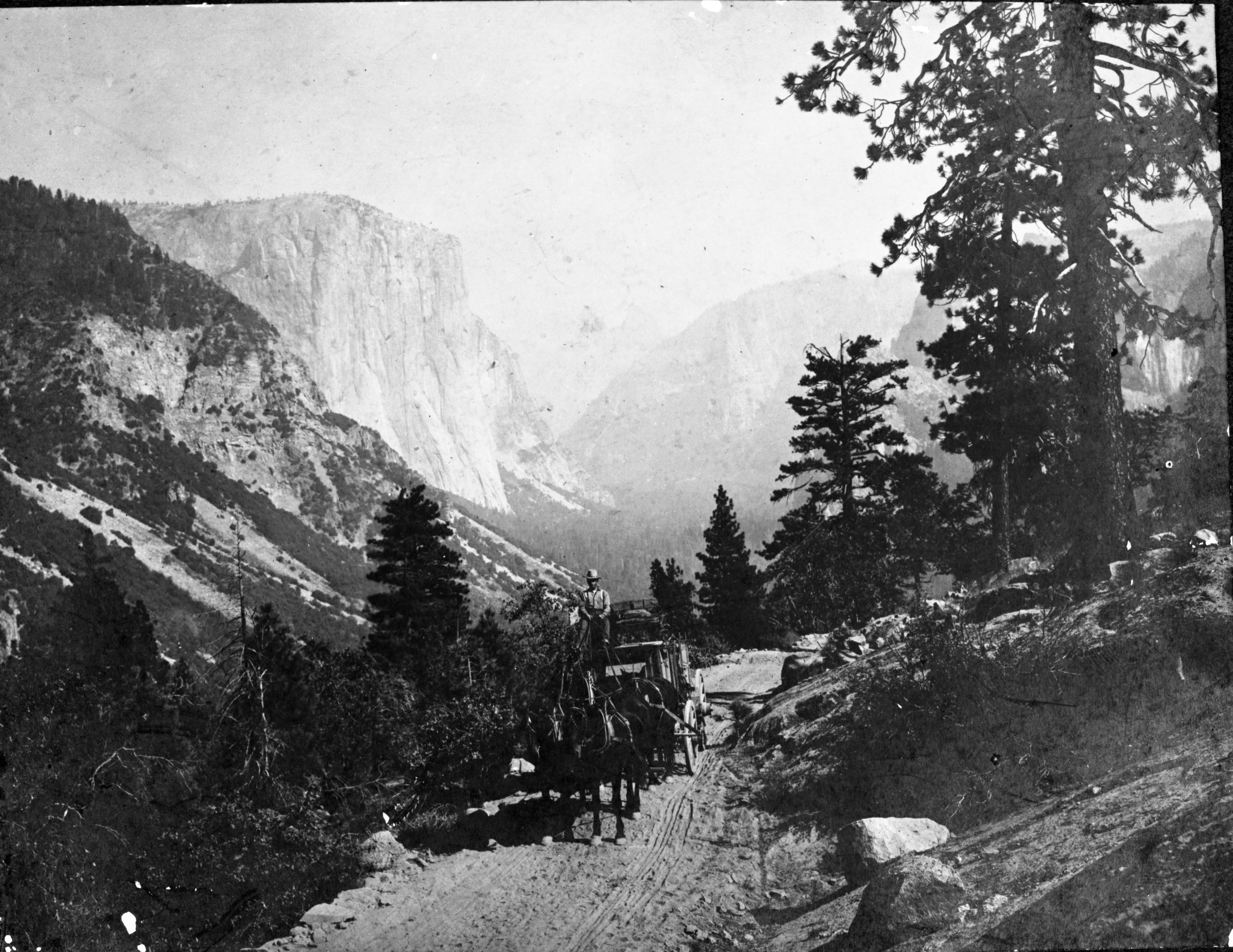 Stage on Wawona Road