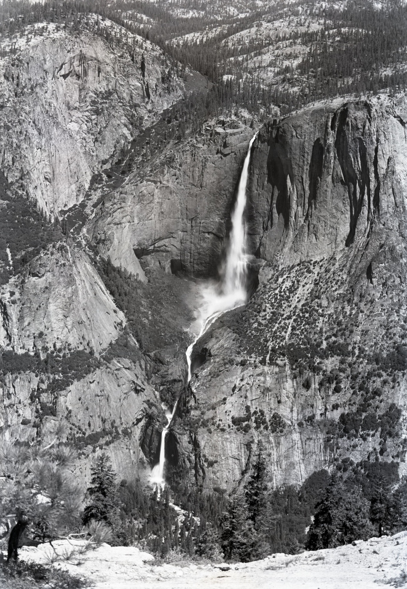 Falls from Sentinel Dome.