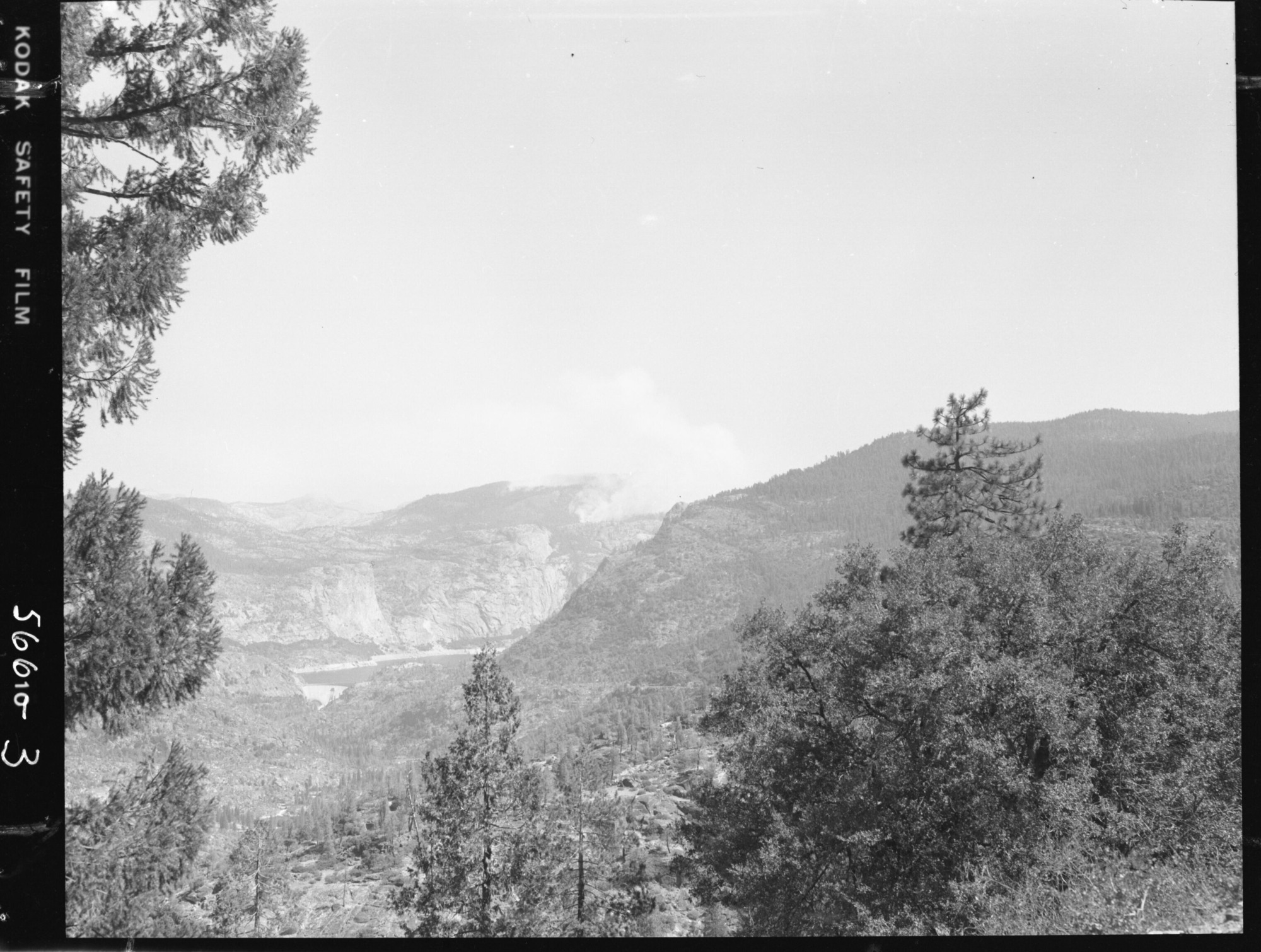 Firefighting crew and fire