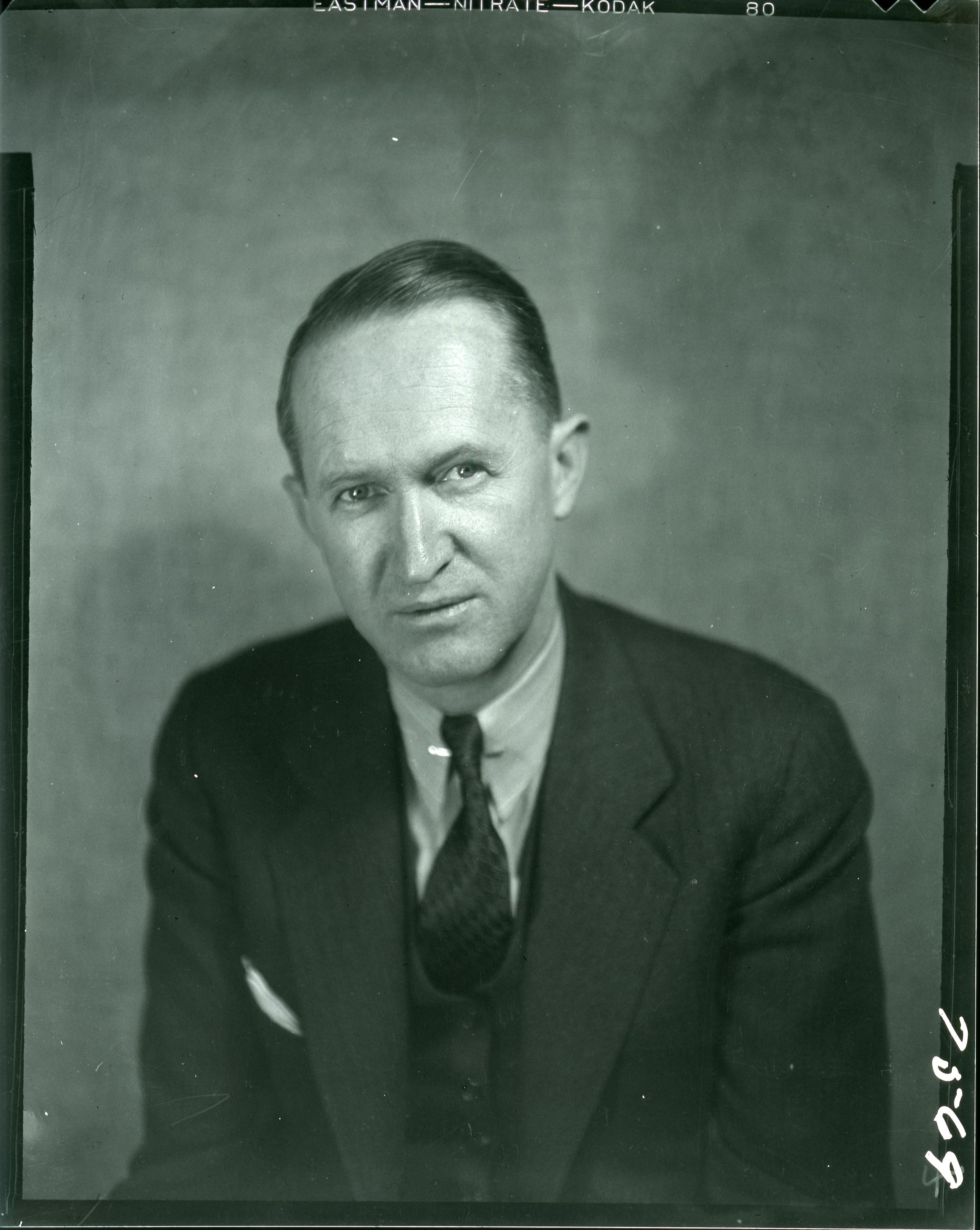 Horace Albright, 2nd Director of NPS from January 28, 1929 to August 9, 1933. (Print is blown up from neg.)
