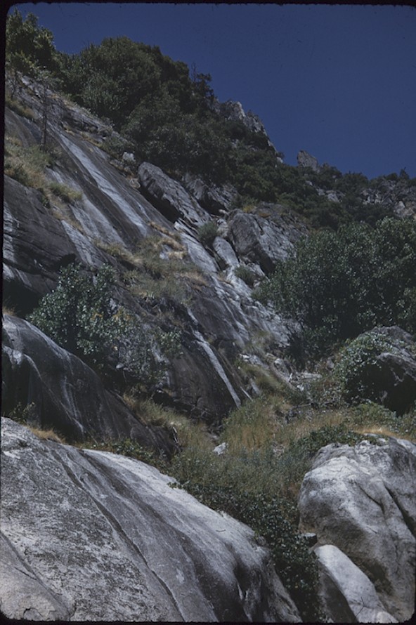 Sunnyside Bench, ledge below the bench