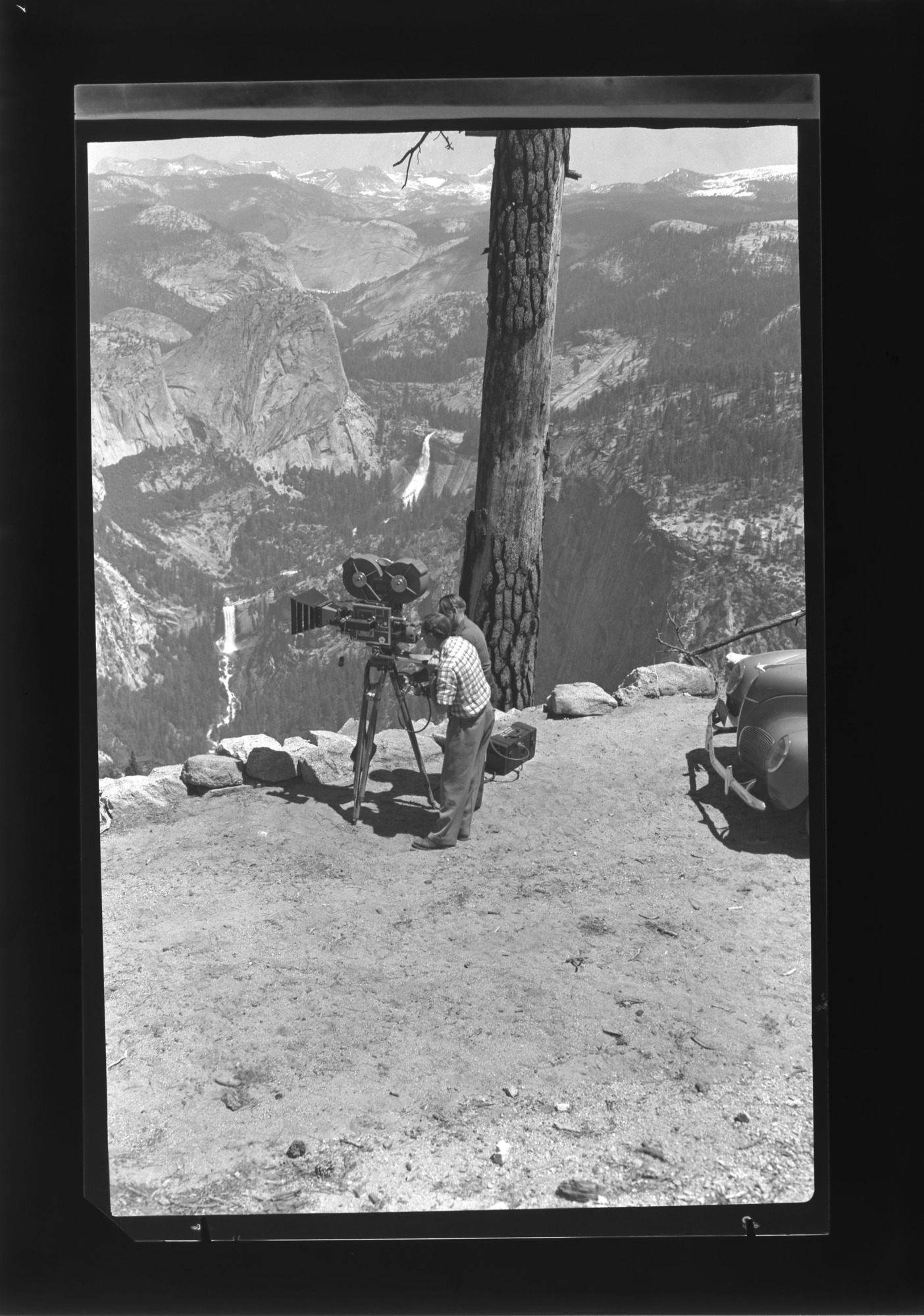 Bob Carney & Howard Nelson shooting high country.