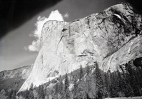 Wide angle with sky obscured.