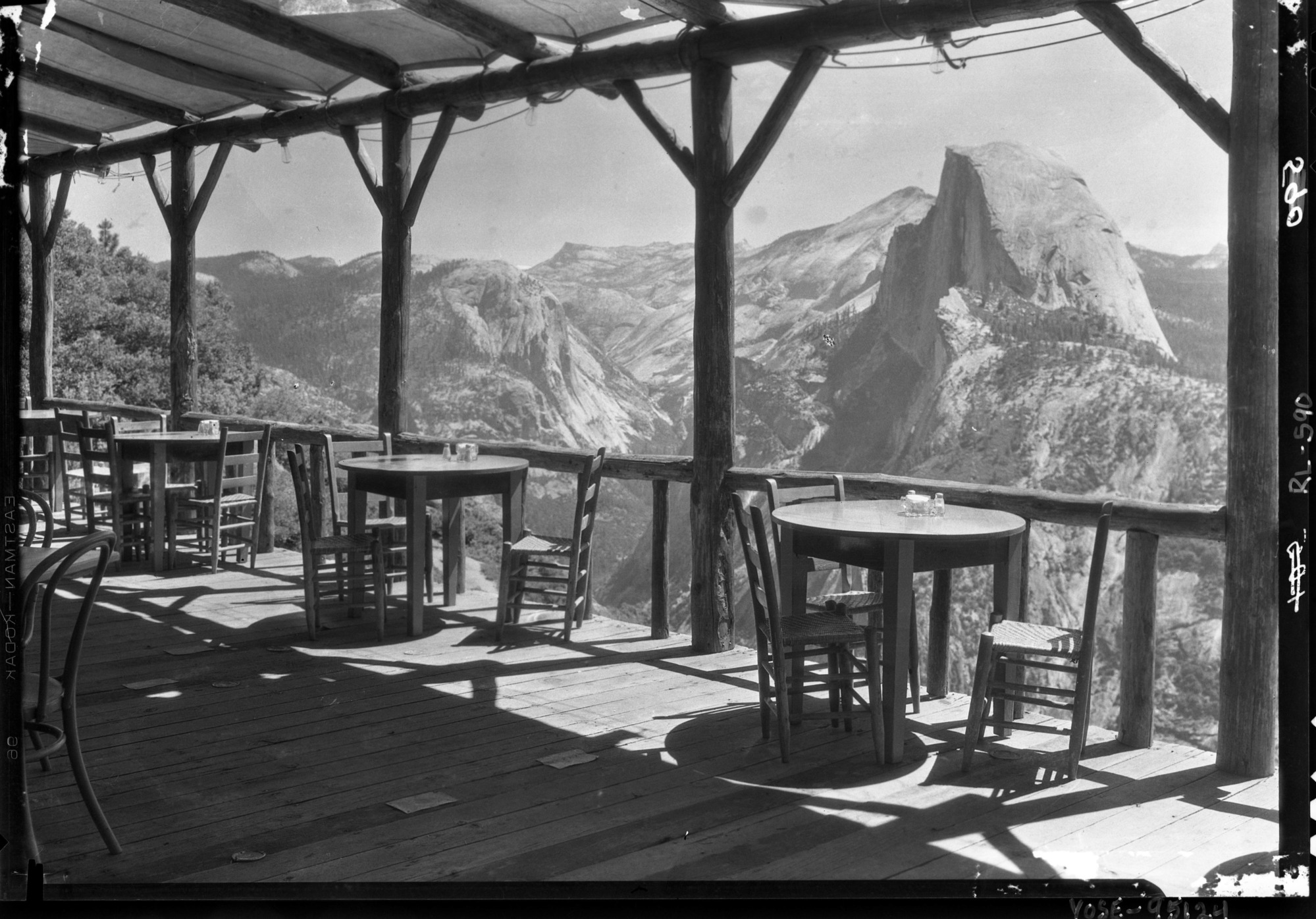 Scene from Glacier Point Cafeteria.