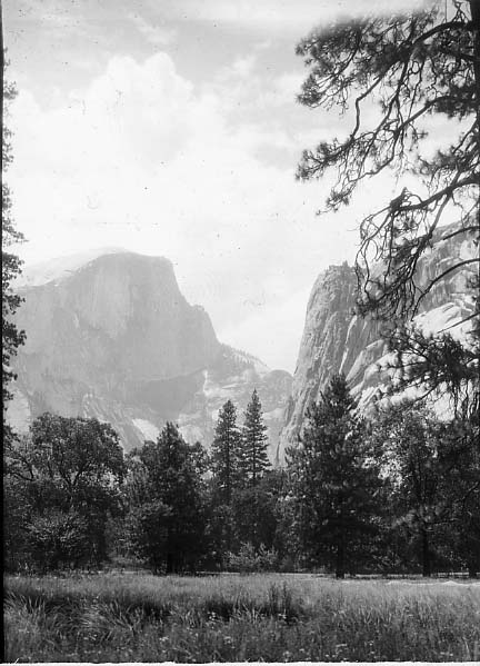Half Dome from the Yosemite Valley
