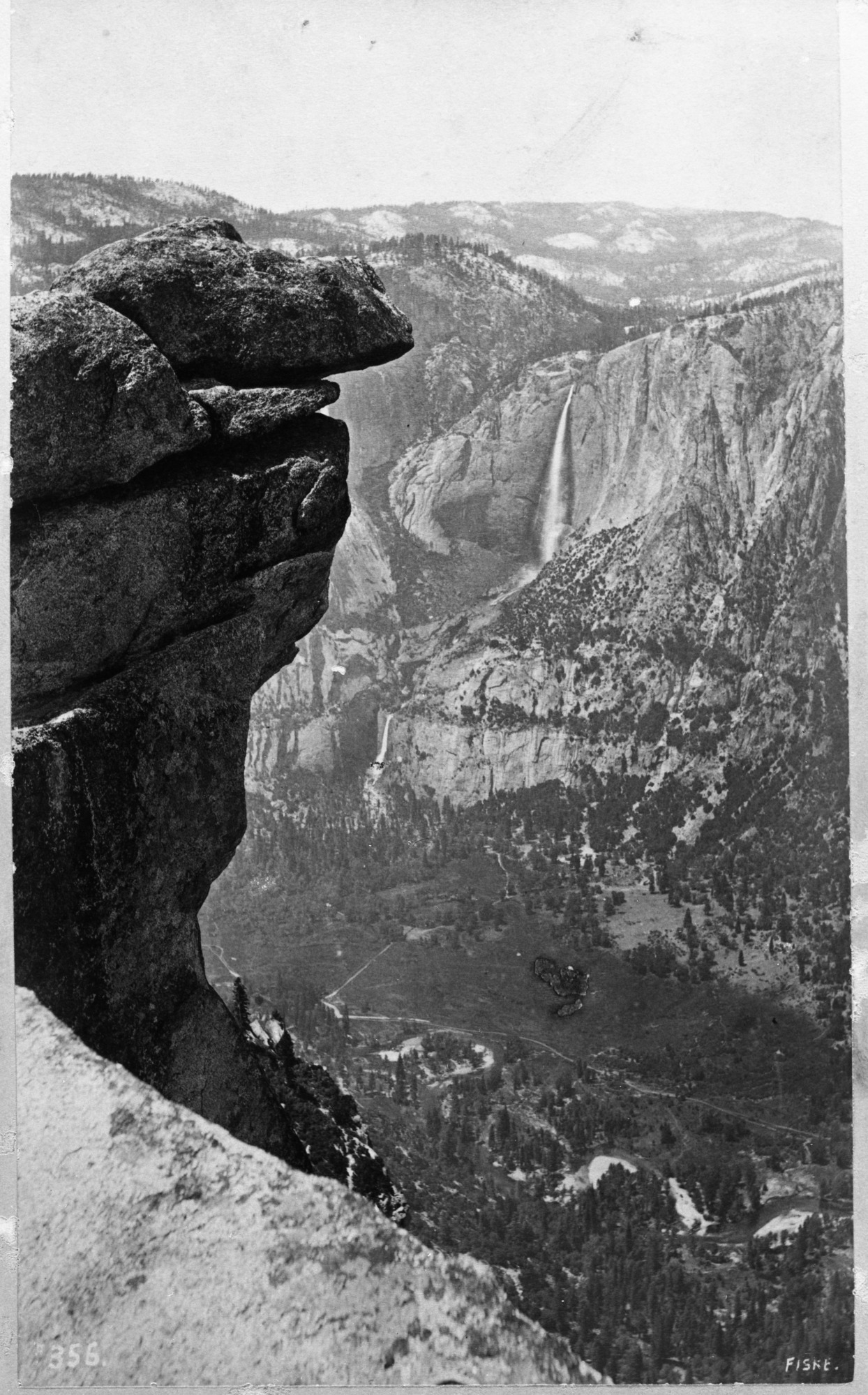 View from Glacier Point. For study of meadows.