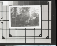 Hetch Hetchy Lodge buildings. {Owned by Y.N.P. Co. now present of Camp Mather). See also the Y.N.P. Co. binders - 1923. Photo donated to YNP by Audrey Harris.