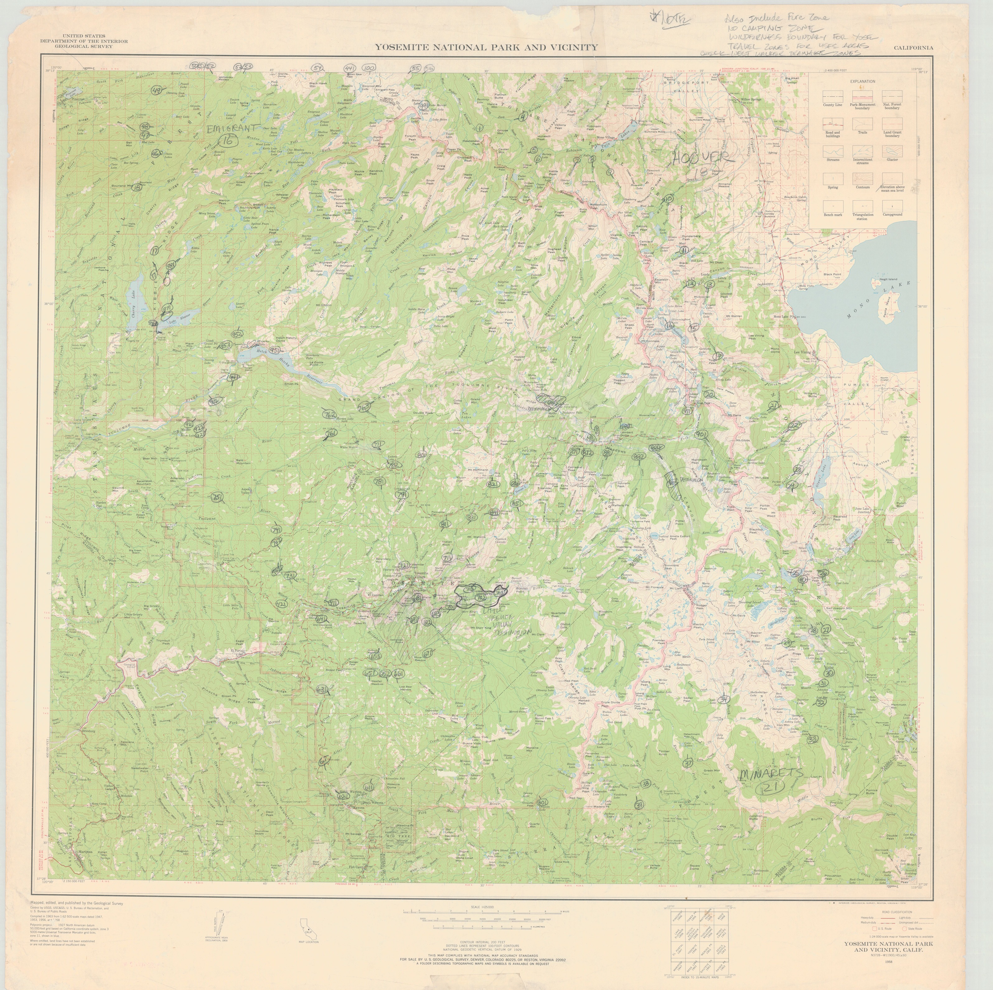 Wilderness Boundary and Zones
