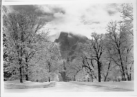 From Government Center after a winter snowstorm (near the Ranger "Y"). Copy neg: Leroy Radanovich, March 2003.