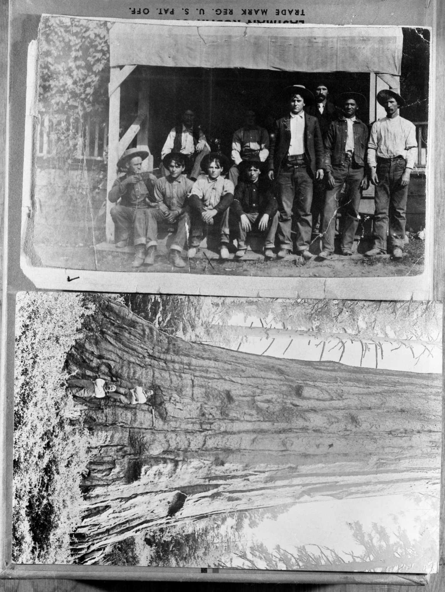 Group of packers at Wawona about 1906. copied by Ralph H. Anderson. copied January 19, 1950?