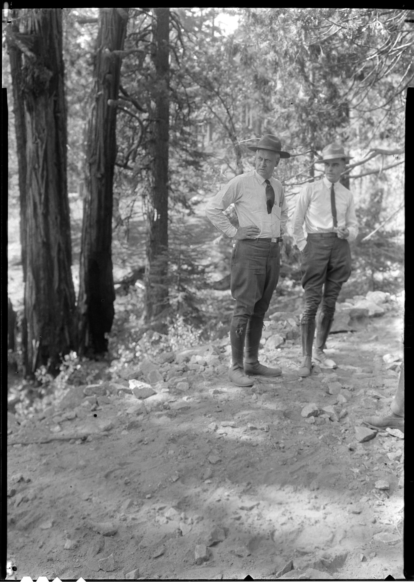 Stephen Mather and W.B. Lewis