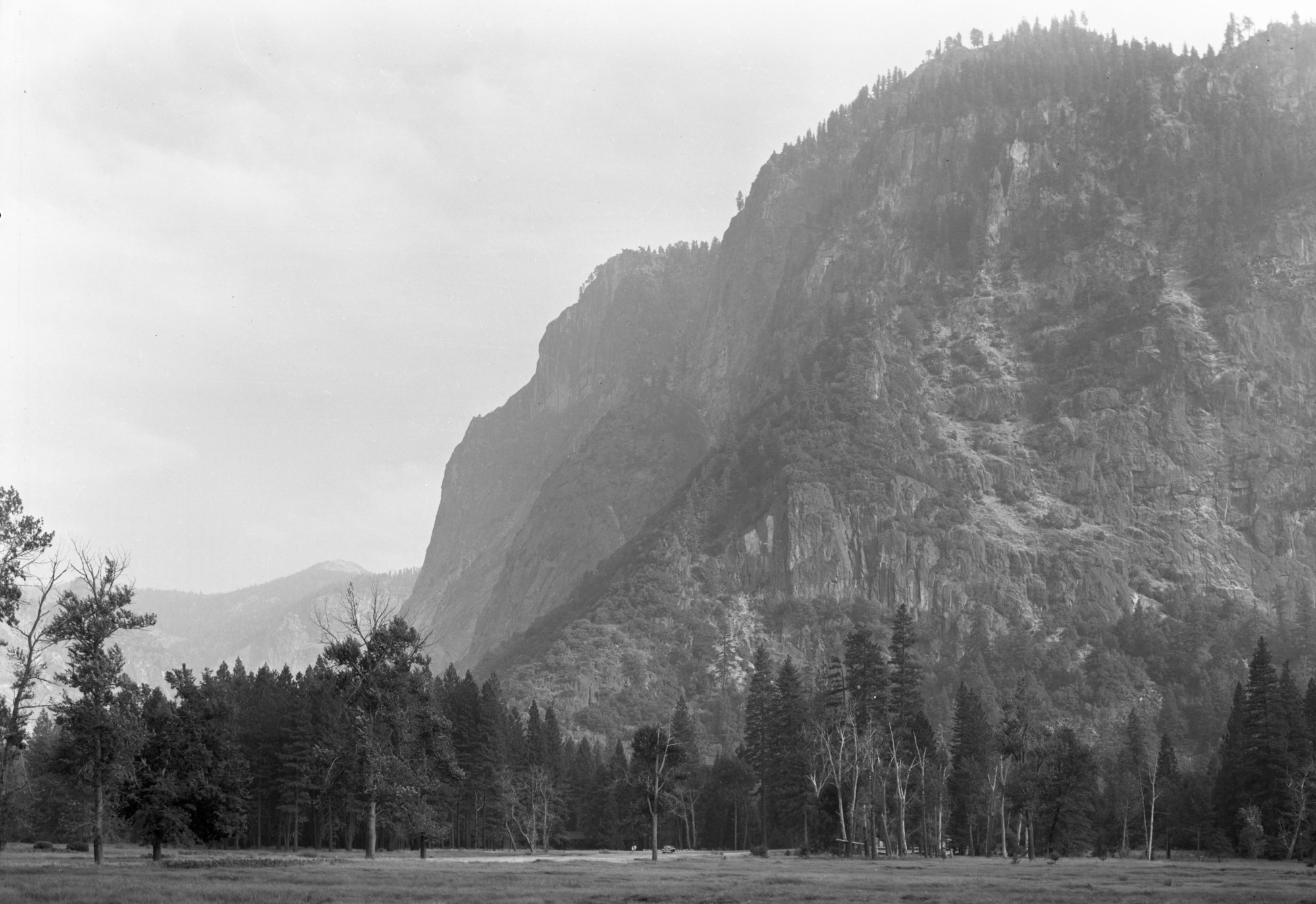 South wall of Yosemite Valley (for Max Antlers painting study)