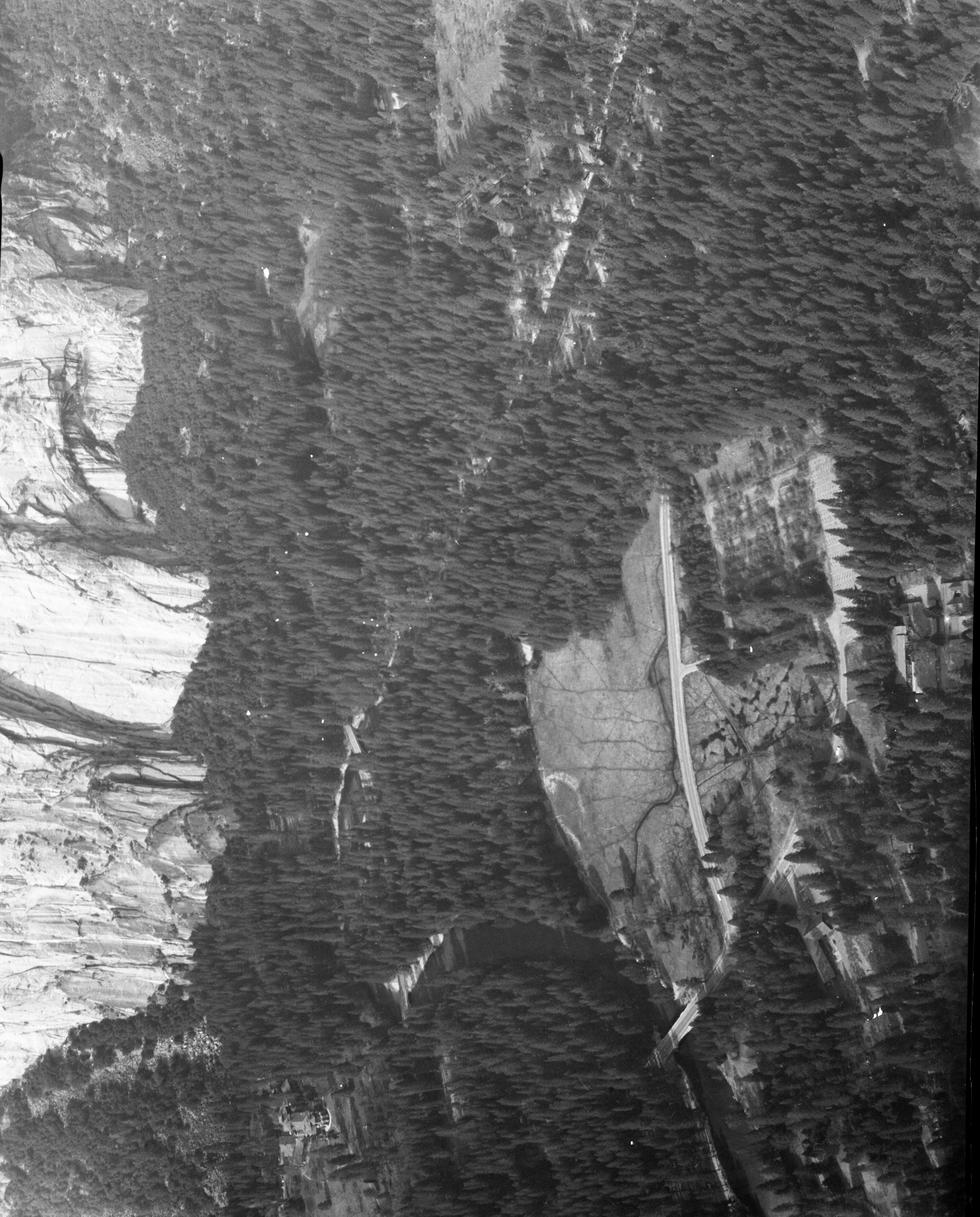 Floor of Yosemite Valley from Glacier Point