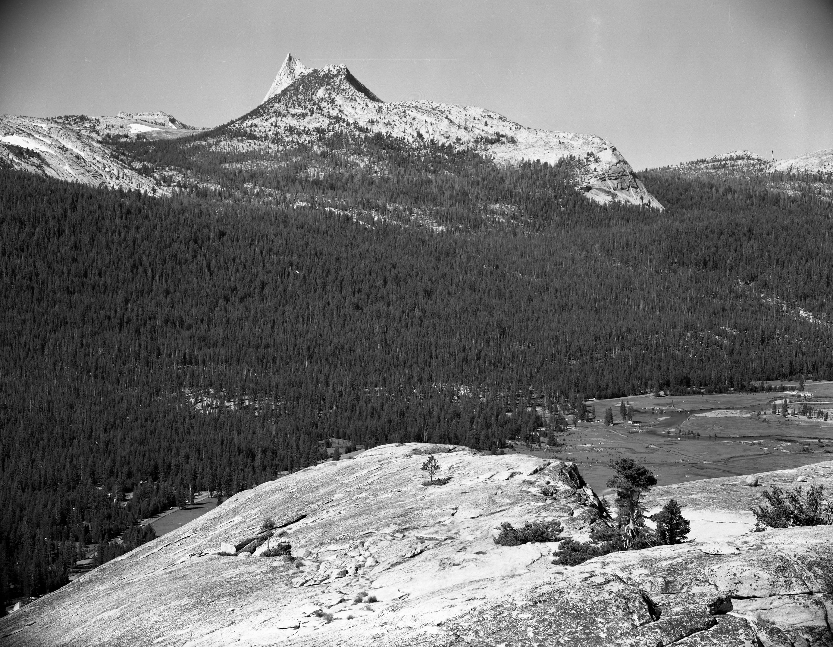 Cathedral Peak from Lembert Dome.