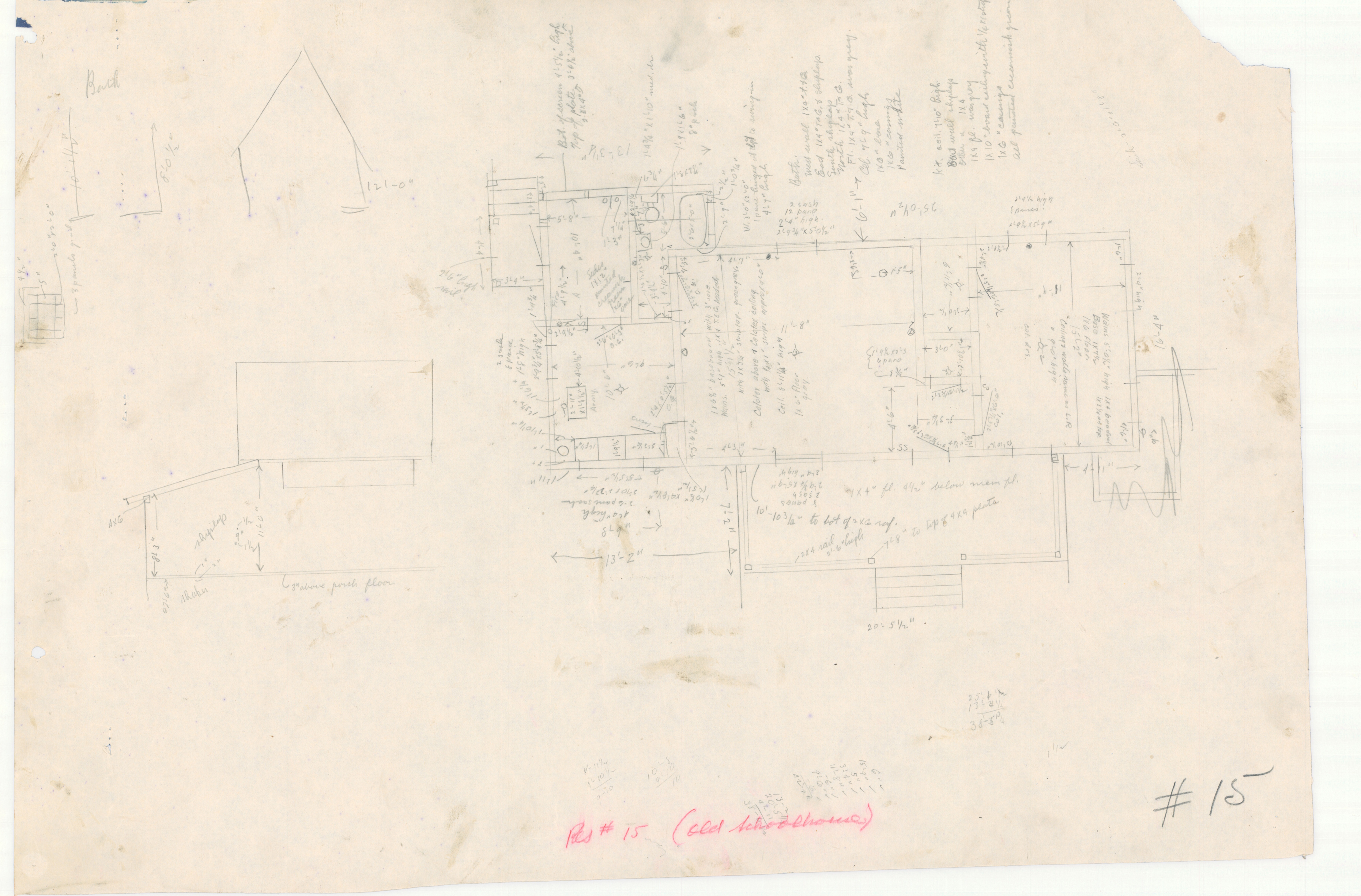 Res. #15 (Old Schoolhouse)