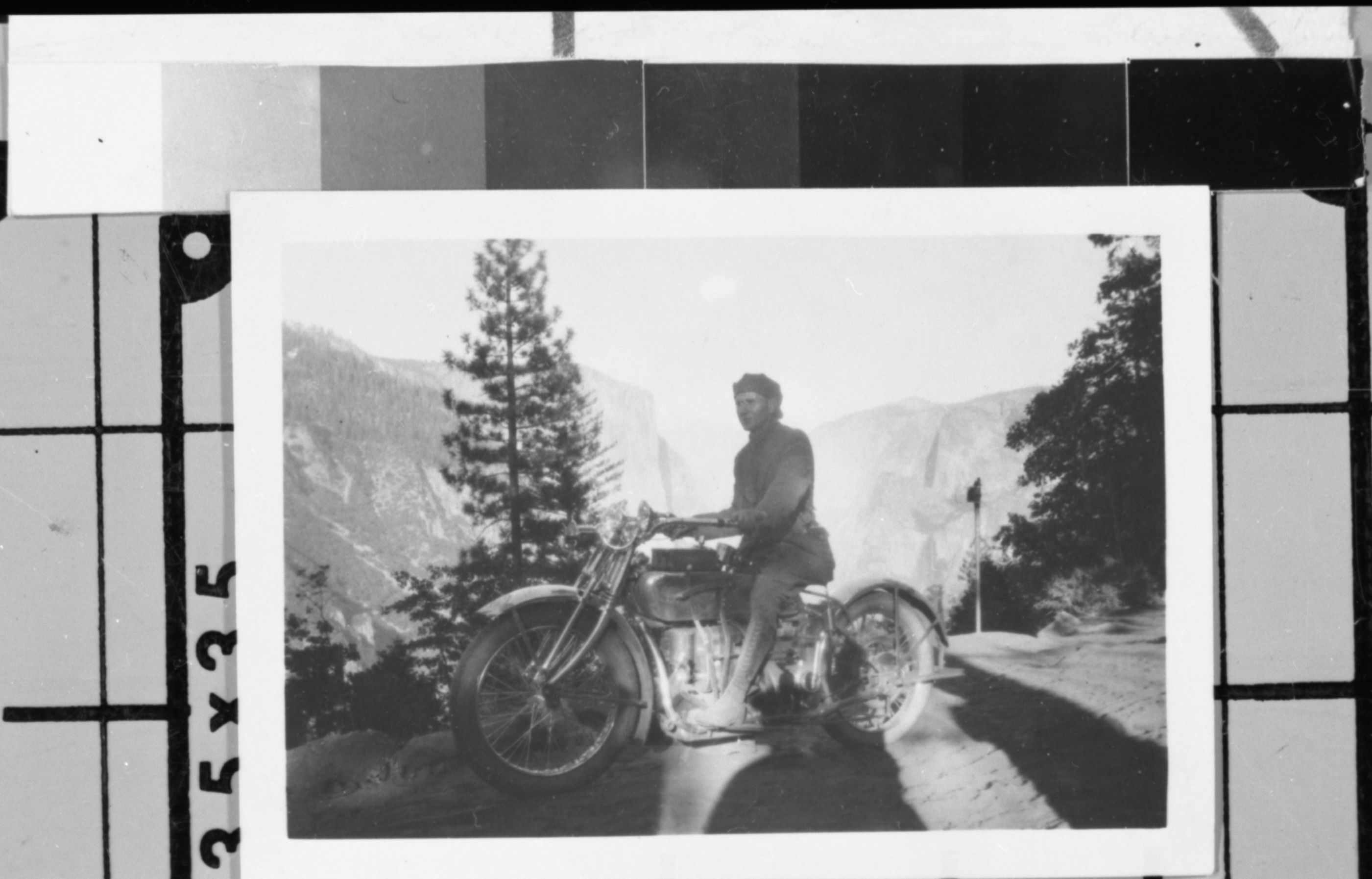 Indian motorcycle. Photo donated to YNP by Audrey Harris.