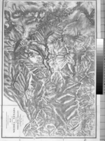 Map of Yosemite area. From surveys done by Hoffman & Gardner, 1863-1867. Copied by Michael Dixon, June, 1981.