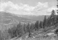 Mt. Starr King and Range south from Glacier Point