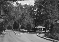 Entrance & Exit roads at the Ahwahnee.