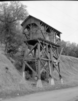 Water tanks, probably at Bagby.