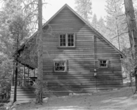 Foresta. #13 Near log cabin. C-9. [Bob Hart built 1952].