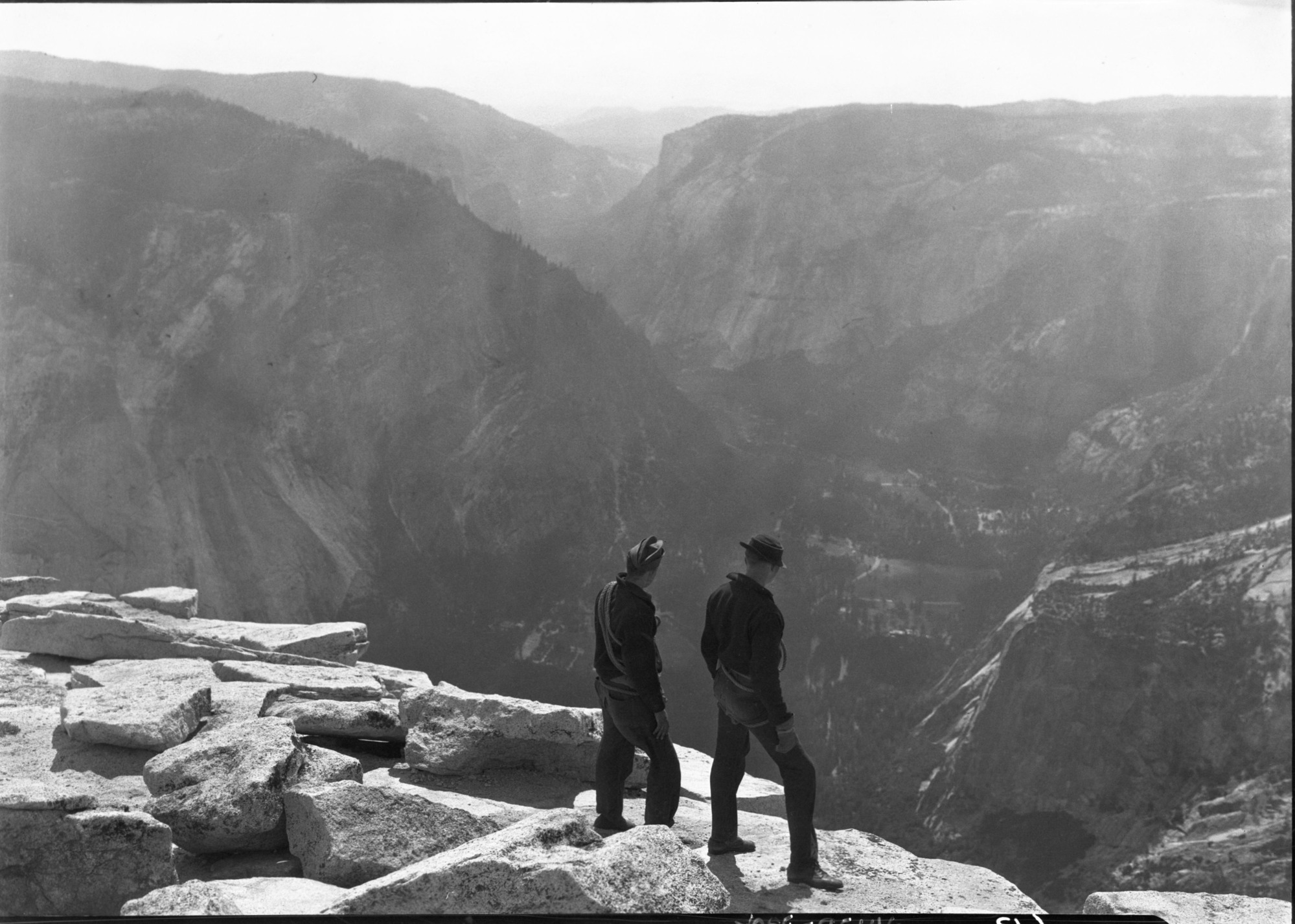 View of Valley from top of Half Dome.