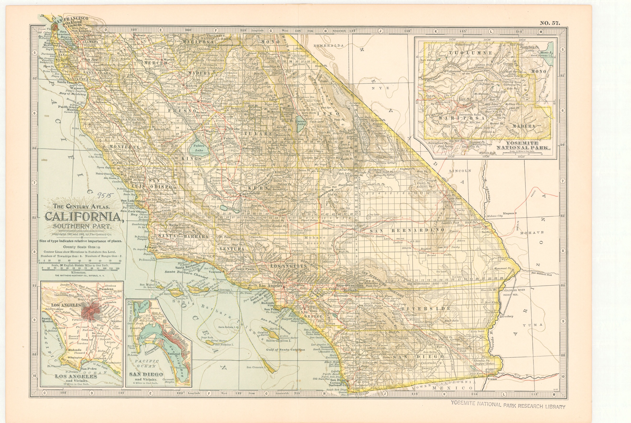 The Century Atlas California Southern Part