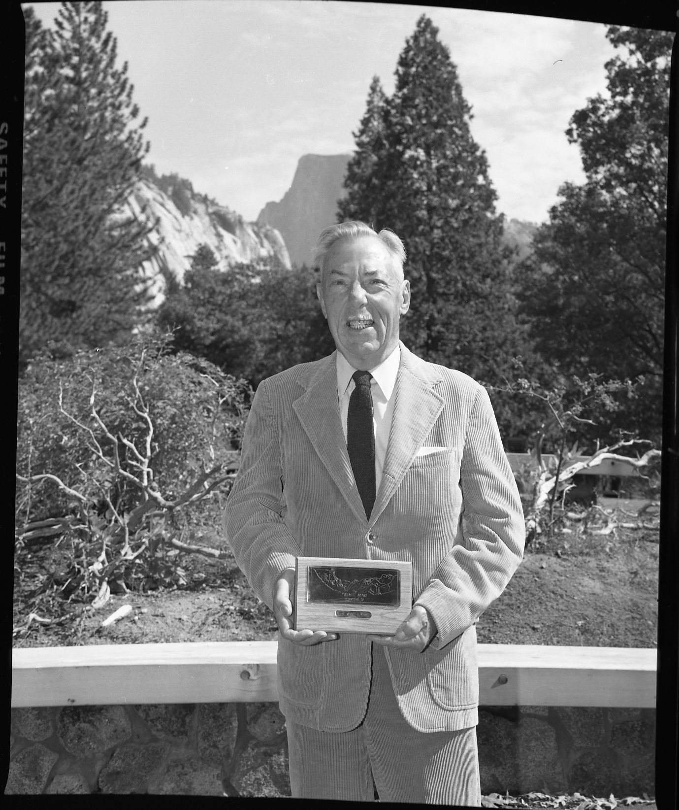 Dr. Avery Sturm, winner of the 1982 Yosemite Award.