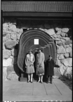 Lady Chamberlin and children