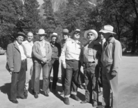 Sec. of the Interior Douglas McKay's visit to the park & his trip to the High Sierra Camps.