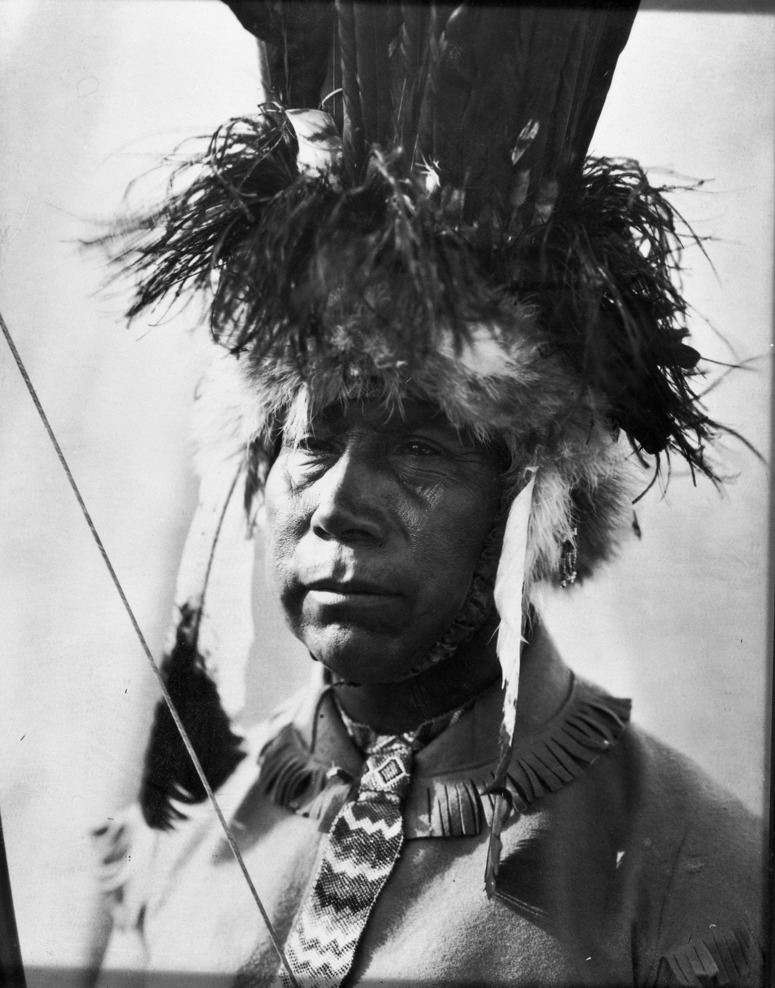 Honey Lake Paiute man. Photographed at a meeting in Oakland. Copied from the Craig Bates Collection by M. Dixon- Nov. 1980.