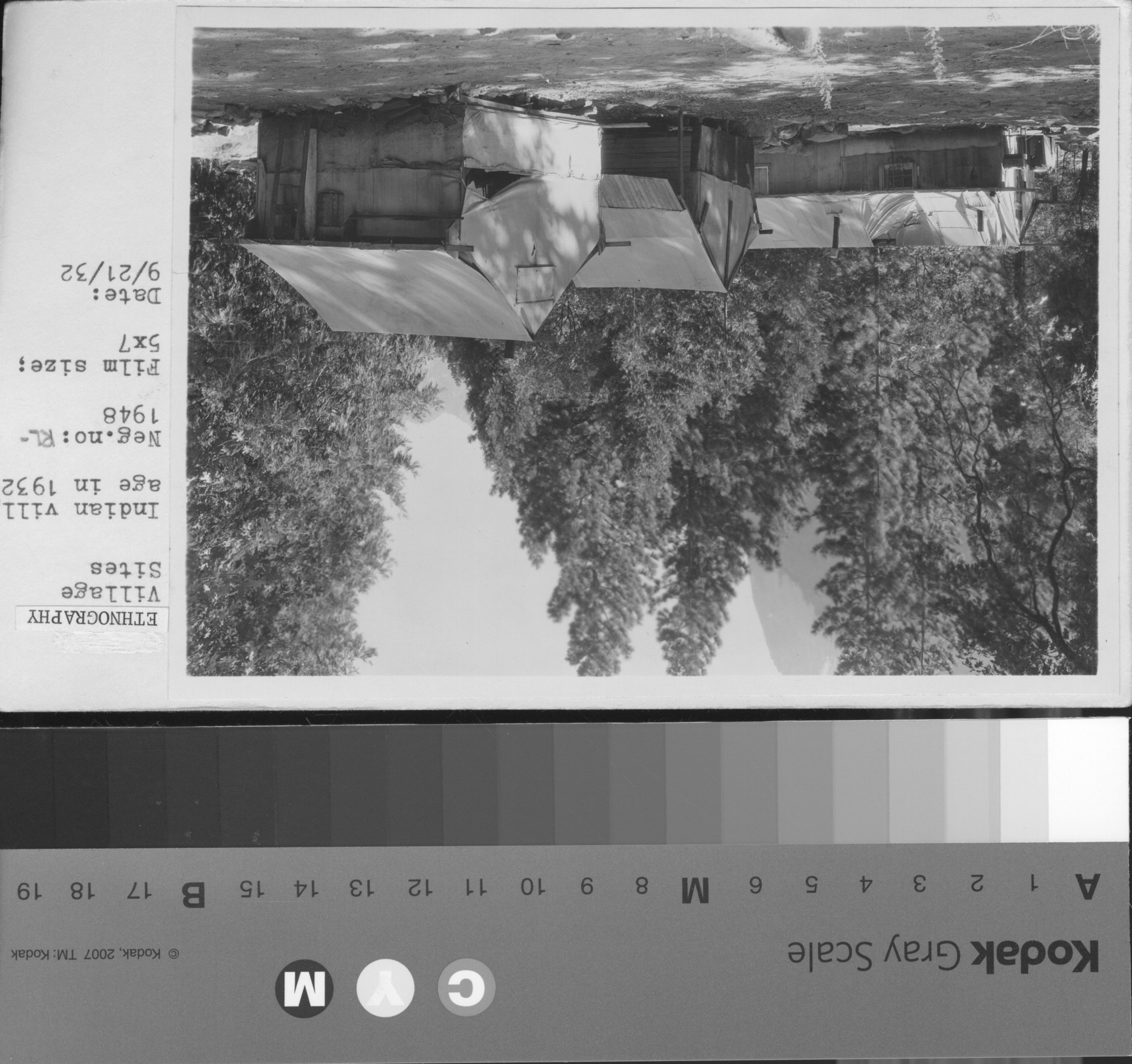 Native American Village in 1932