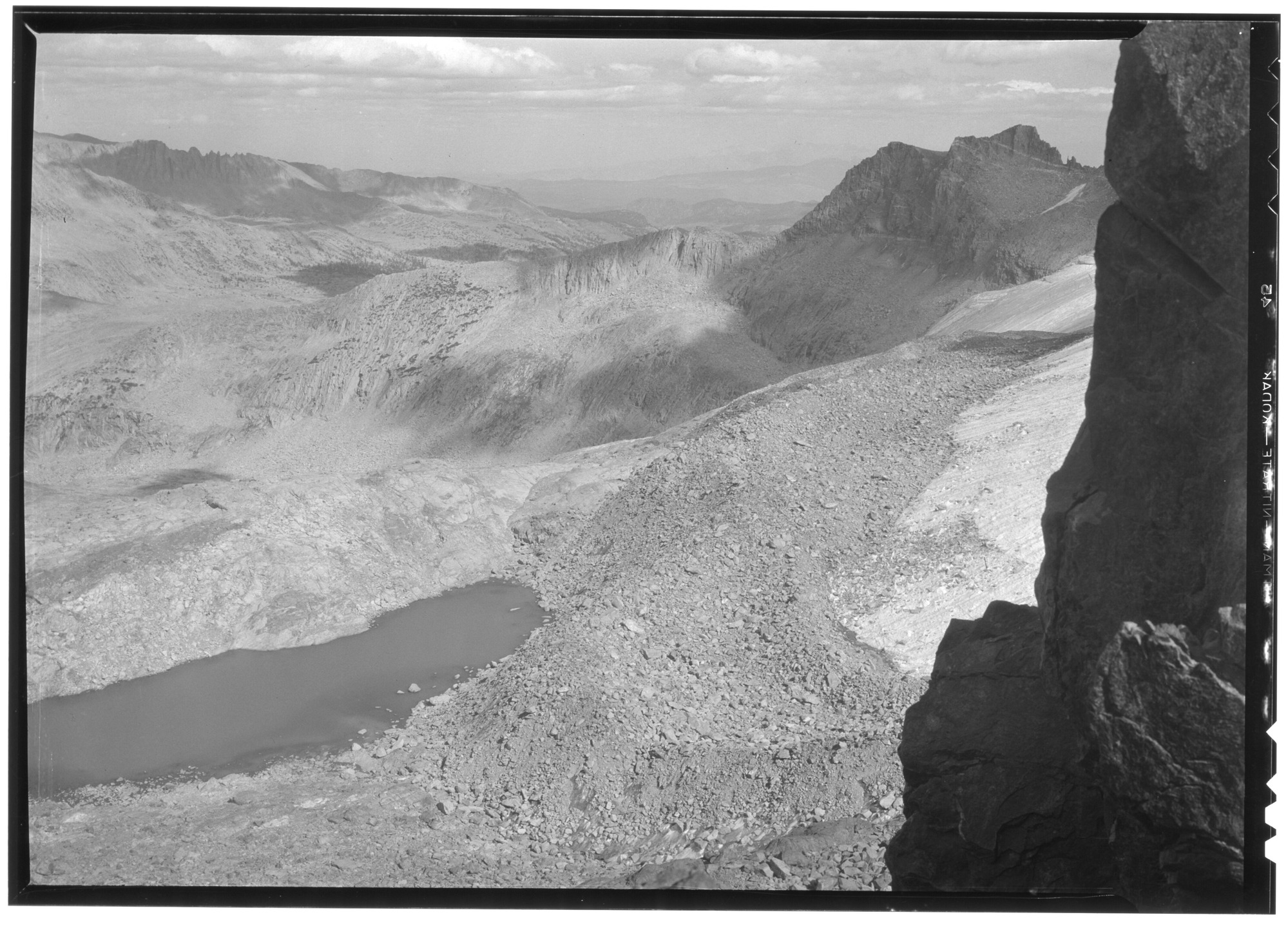 Measurement Area of Lyell Glacier