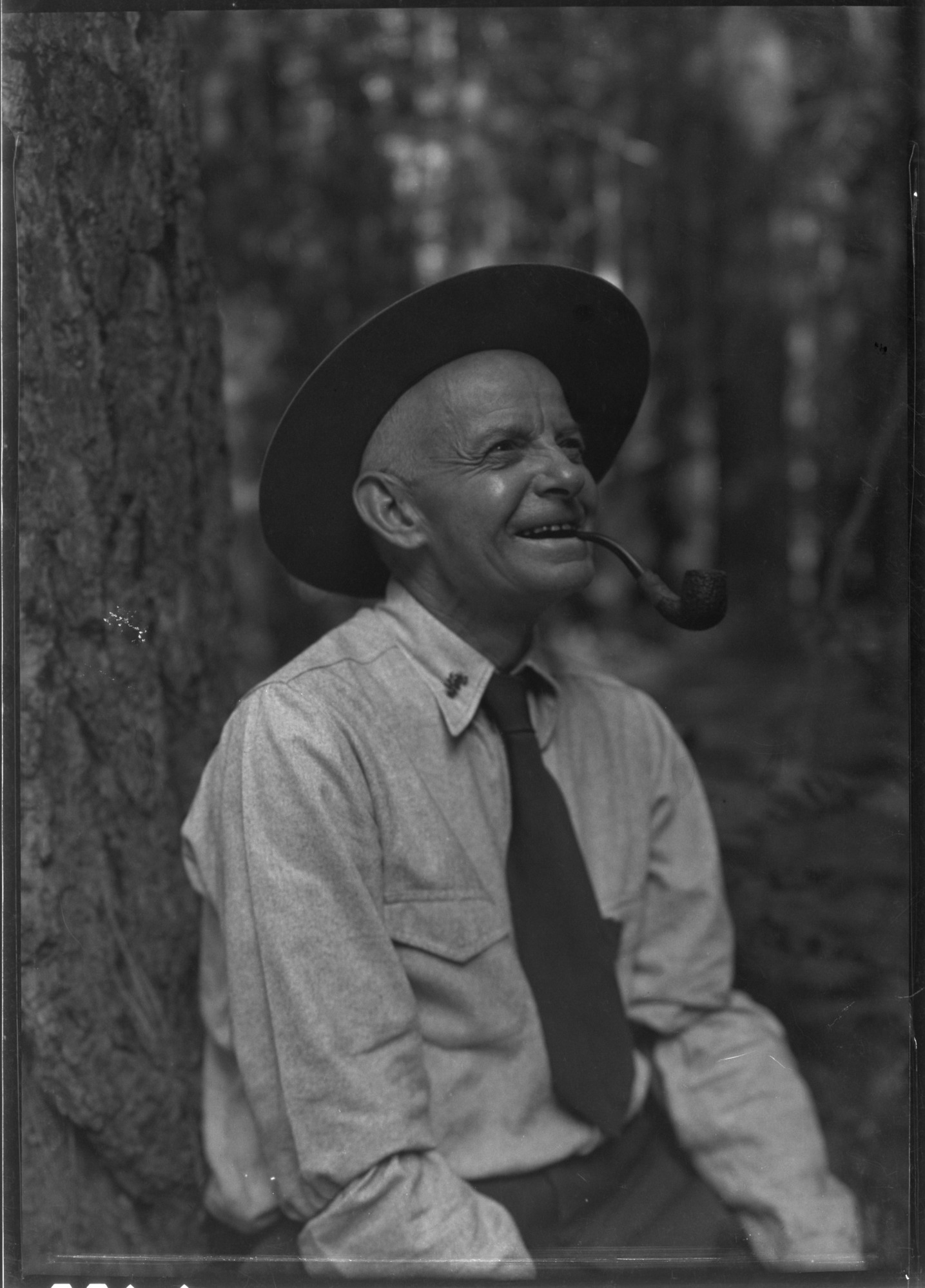 NELSON, WILLIAM HENRY. Yosemite Nat'l Park. November 23, 1951. Born July 21, 1873 at Merced Falls, Calif. and still living at Mariposa, Calif. Was a popular old-time ranger in Yosemite, from June 1, 1917 to November 30, 1945. He conducted many celebrities on High Sierra pack trips; was closely associated with Stephen T. Mather, and was later in charge of Yosemite Valley Campgrounds which he administered with the aid of his famous white horse Shiek". Biographical reference: Albright and Taylor's Oh Ranger."