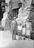 Mr. & Mrs. J. H. Schwabacher. Jimmie Jr. & Marie Louise.