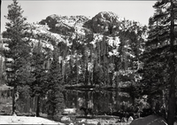 Unnamed lake east of Wilmer Lake near Bailey Ridge.