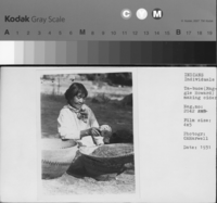 Ta-buce (Maggie Howard) making cider.