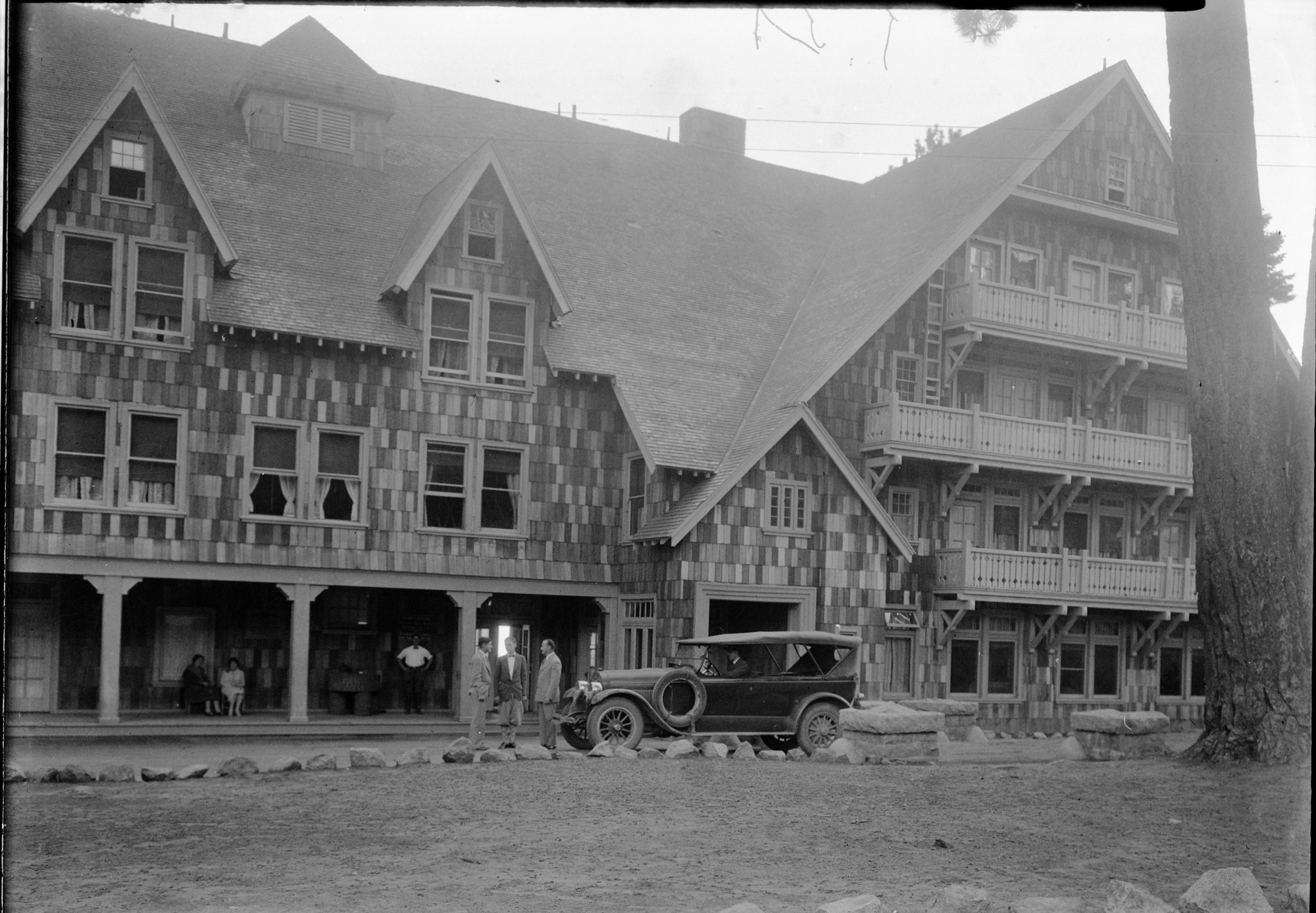 Glacier Point Hotel.