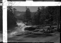 563rd Boat Maint. Bn. from Ford Ord, at the head of Silver Apron above Vernal Fall.