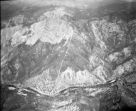 Aerial photograph of Yosemite National Park, Incline.