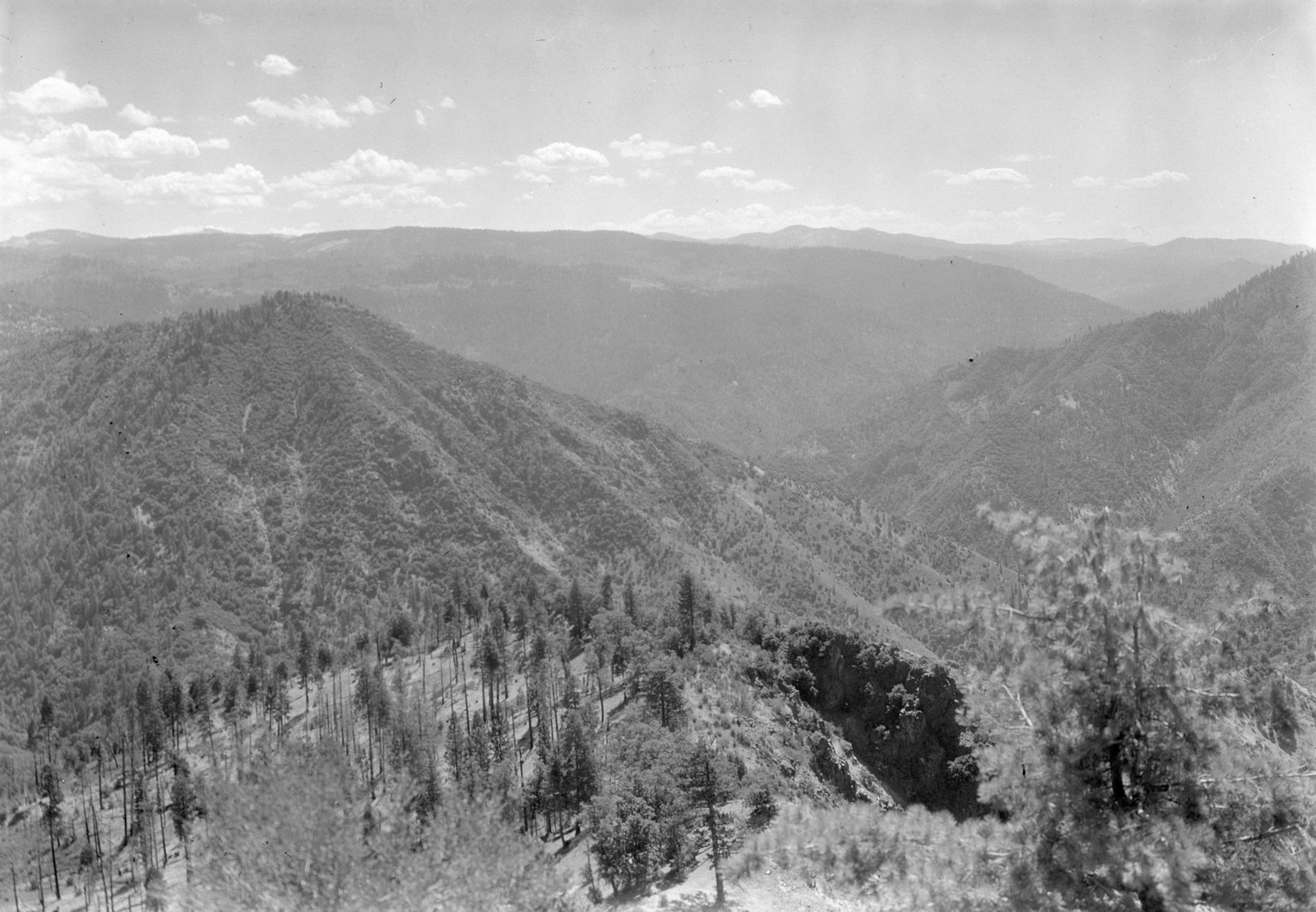 #4 of 8 views from Pinoche Peak, as a possible location for a fire lookout. The 8 views make a 360 degree picture.