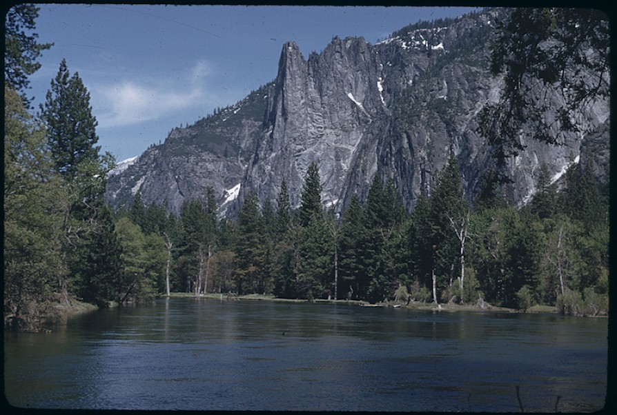 Merced River and Sentinel Rock