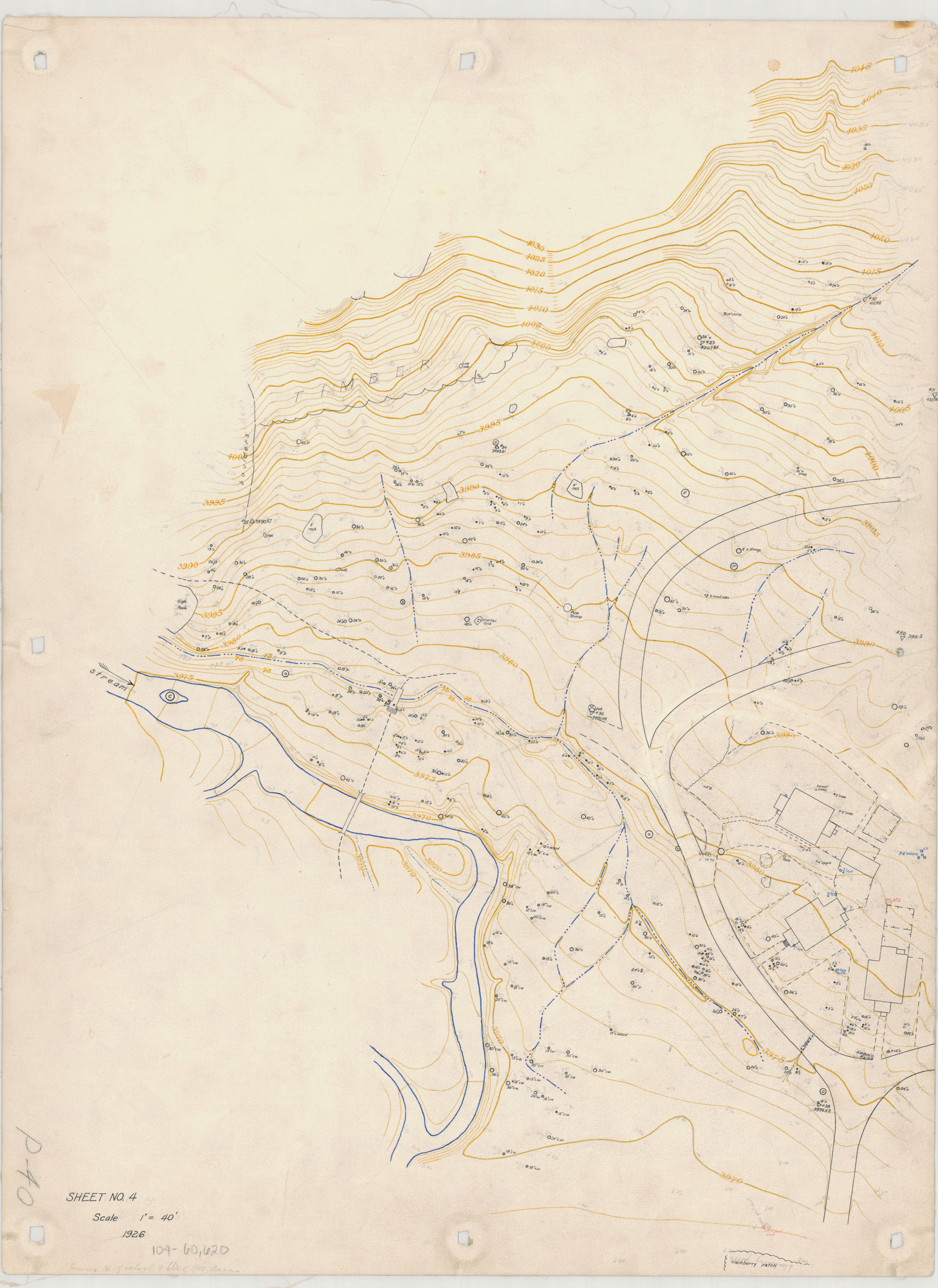 New Village (Government Center) - Original Plane Table Sheets