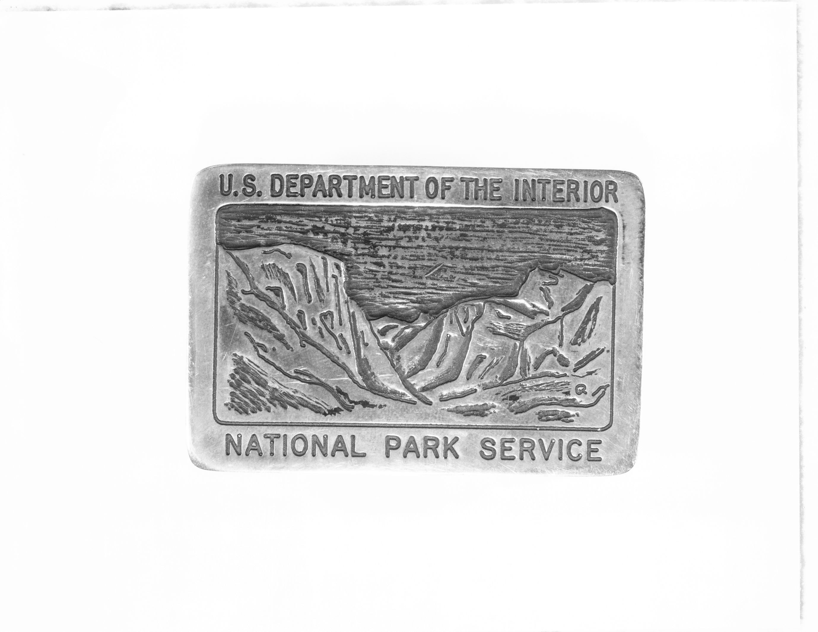 Belt Buckle sold to NPS employees in Yosemite.